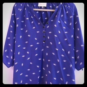 Yumi Kim chiffon elephant blouse